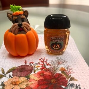 Bath & Body Works Pumpkin POP UP PUP 🎃 PocketBac Holder & PocketBac NWT 2025